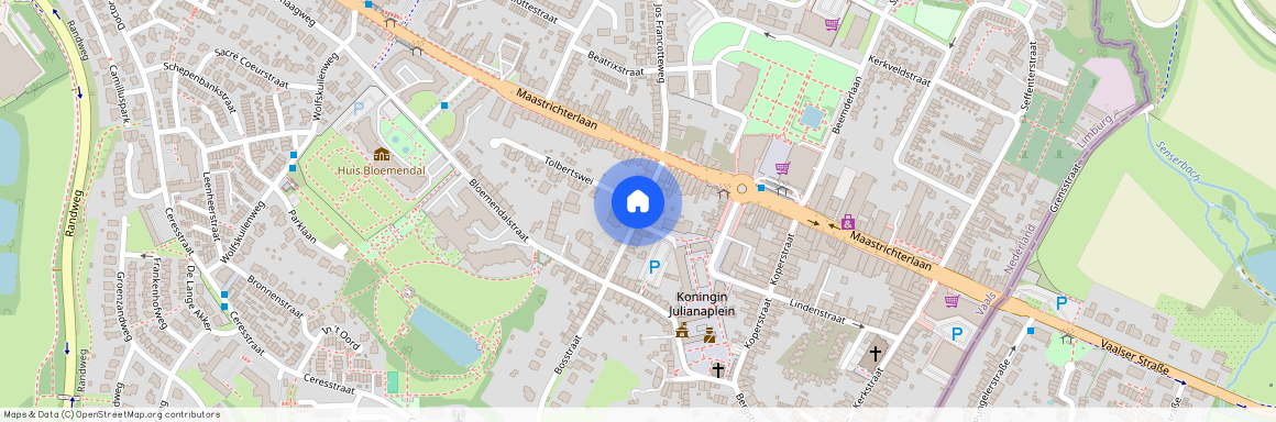 Vaals, 6291 CJ, Bosstraat, Vaals