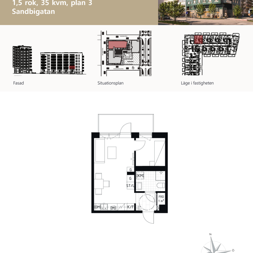 Sandbigatan 32, 75255, Uppsala - Foto 2