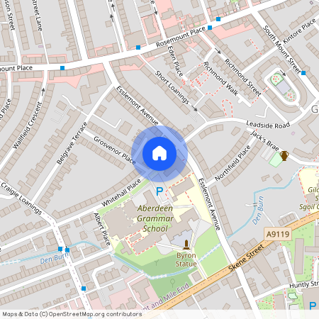 Whitehall place, Aberdeen, AB25 2AG