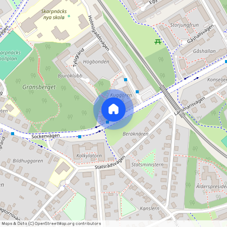 Sockenvägen 567, Kärrtorp