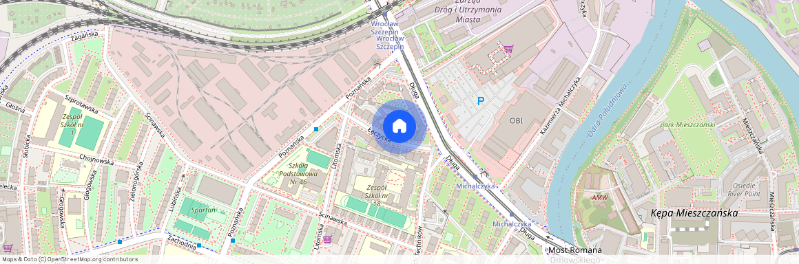 ul. Łęczycka, Szczepin, Stare Miasto, Wrocław, dolnośląskie