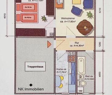 ++ gemütliche, neue 2-Raum Wohnung - mit Balkon - in einer schönen ... - Foto 1