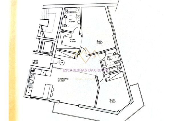 Apartamento T2 em Lisboa