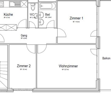 Charmante 3.0-Zimmer-Wohnung in Flawil zu vermieten - Photo 5