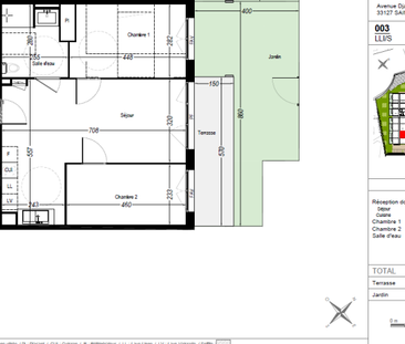 Sans frais d'agence Ni garant Appartement T3 RDC SAINT JEAN D'ILLAC - Photo 2