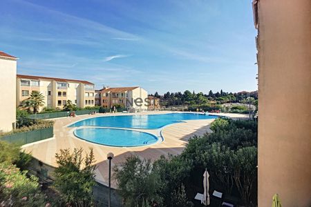 FREJUS LE LAGON BLEU T2 MEUBLE, PISCINE, TENNIS - Photo 2