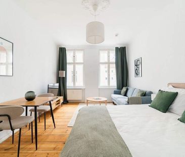 Elegante 1-Zimmer Wohnung in Moabit - voll möbliert - Foto 1