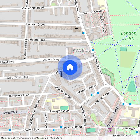 Shrubland Road, Hackney, London