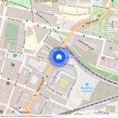 Blackfriars Road, Merchant City, Glasgow, Lanarkshire, G1