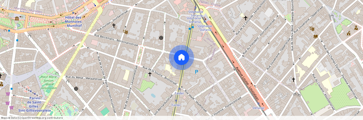 Chaussée de Charleroi, 65, 1060, Saint-Gilles