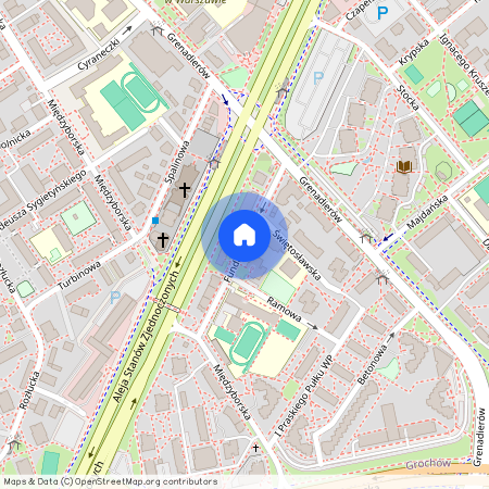 ul. Fundamentowa, Grochów, Praga-Południe, Warszawa, mazowieckie