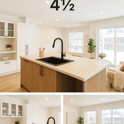 Appartement style condo 41/2 troisième étage - Photo 1