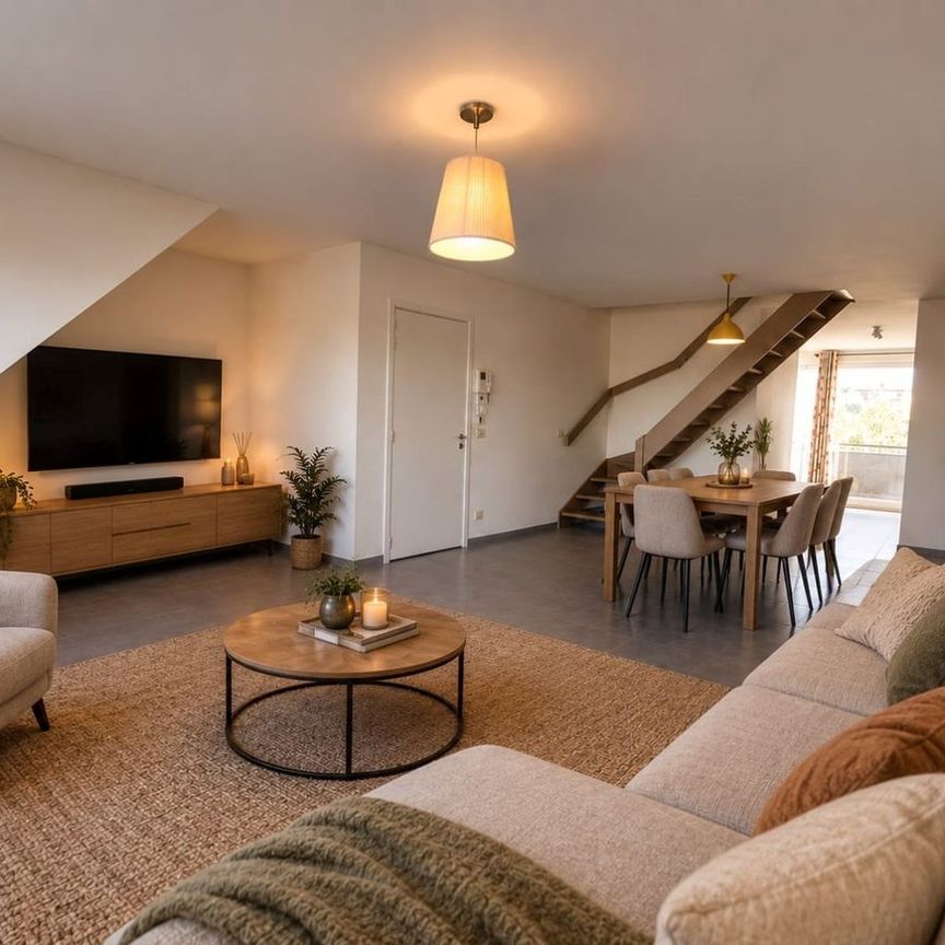 Duplex te huur in Wakken voor € 800 met 3 slaapkamers - Photo 1