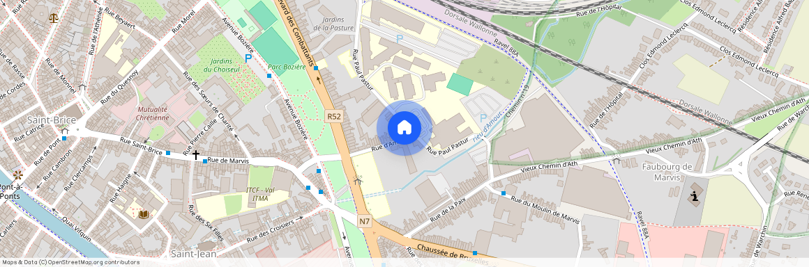 Rue Paul Pastur, 105 A7 - 7500 Tournai