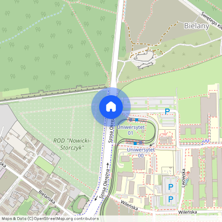 szosa Okrężna, Bielany, Toruń, kujawsko-pomorskie