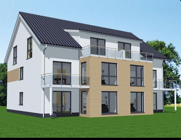 NEUBAU 3 Zimmer Wohnung mit 80qm und Balkon zu vermieten - Foto 1