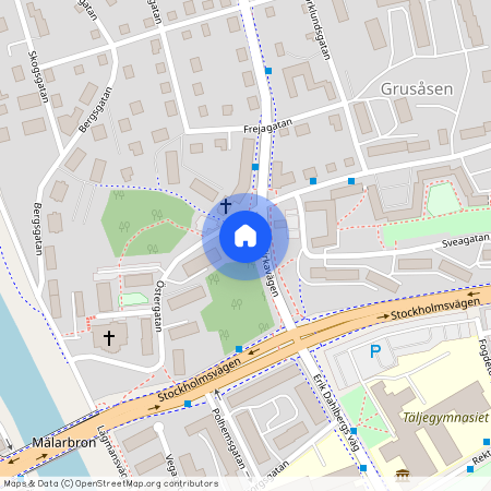 Grusåsen, Södertälje, Stockholm, Östergatan 10