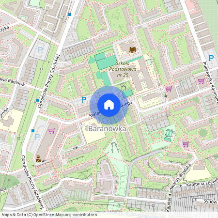 ul. Stefana Starzyńskiego, Baranówka, Rzeszów, podkarpackie