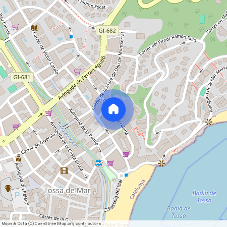 Tossa de Mar, - Carrer Barcelona