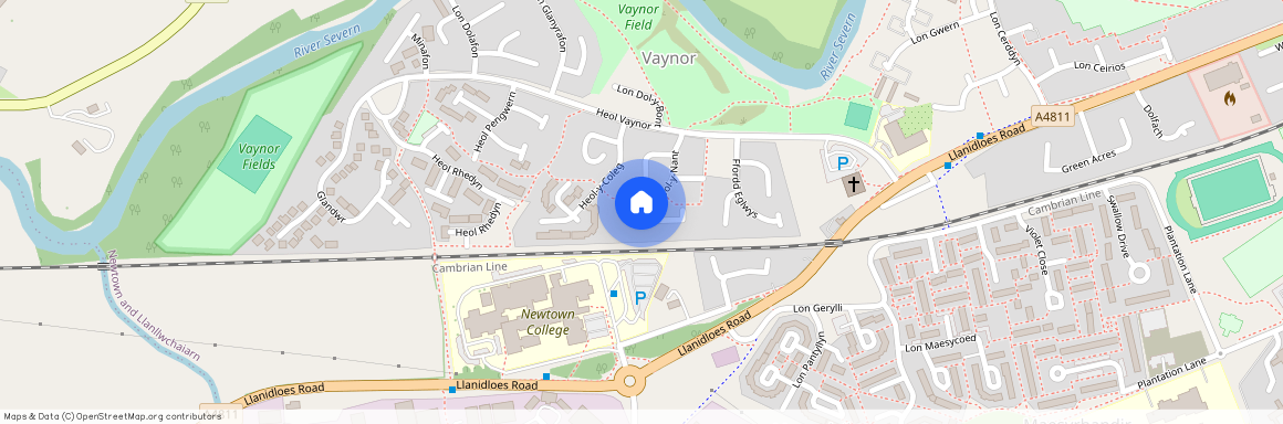 Heol Y Nant, Newtown, Powys, SY16