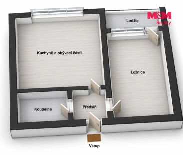 Pronájem bytu 2+kk 42 m² - Photo 2