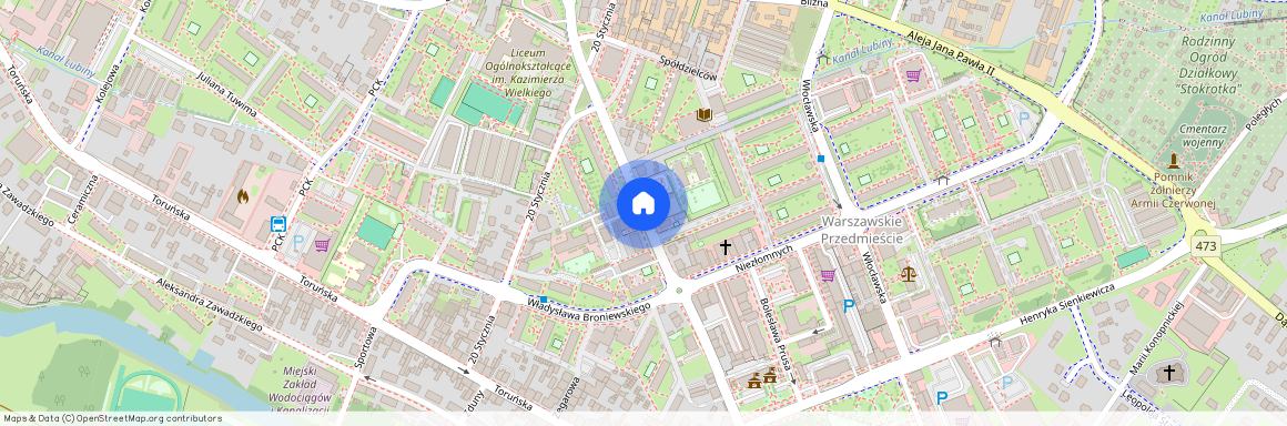 ul. Piotra Wojciechowskiego, Koło, kolski, wielkopolskie