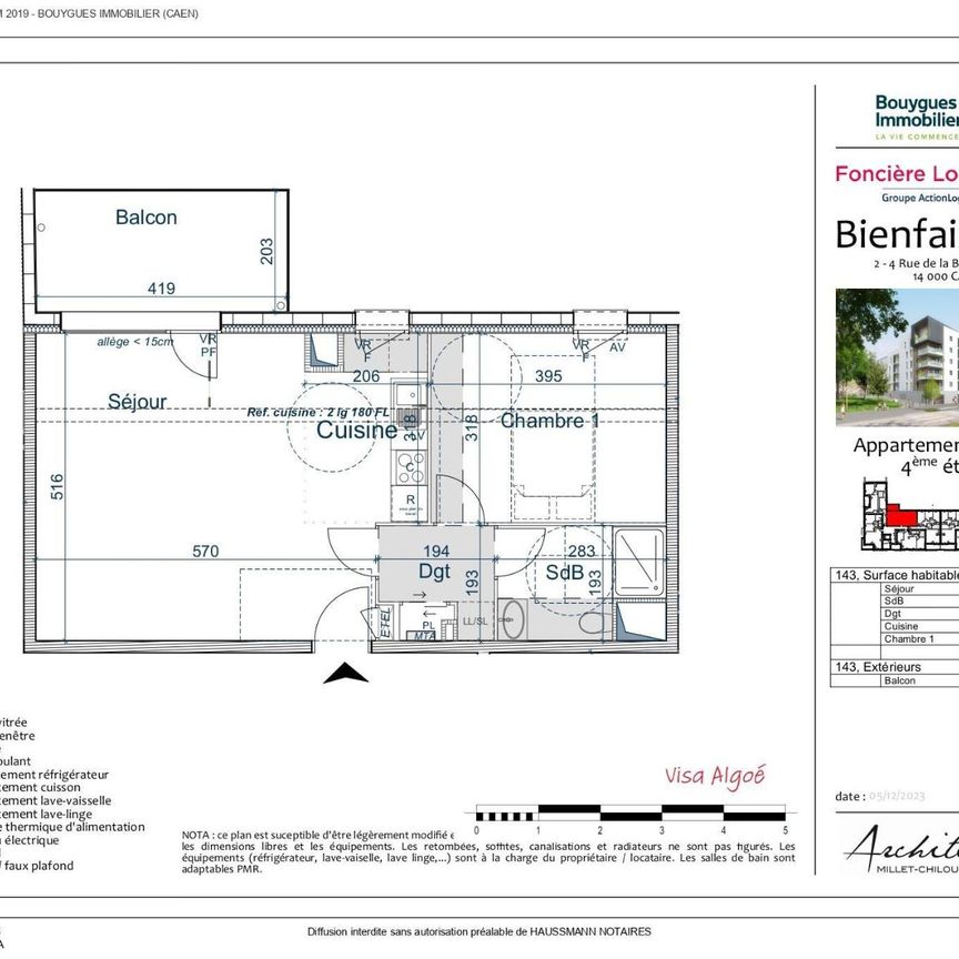 Location Appartement 2 pièces 52m² CAEN 14000 - Photo 2