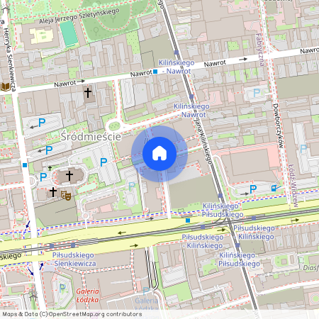 ul. Jana Kilińskiego, Centrum, Śródmieście, Łódź, łódzkie