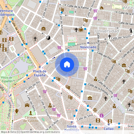 Plaza de los Mostenses, Madrid, Community of Madrid 28015