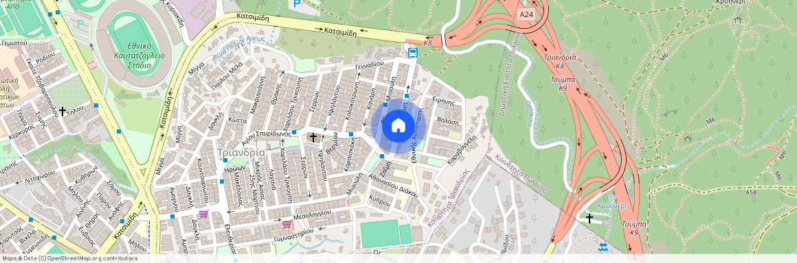 Τριανδρία (Τριανδρία - Δόξα - Κρυονέρι)