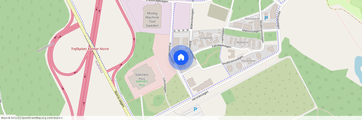 Blåklockevägen, Kalmar