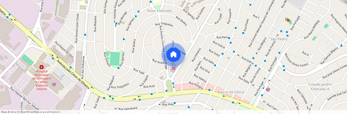 Rua Acará, Novo Eldorado, Contagem, MG, 32341330