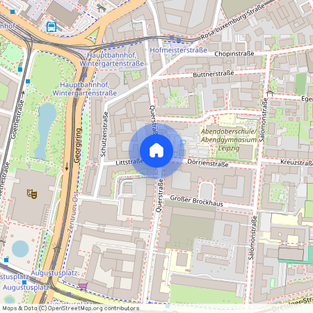 Querstraße, 04103, Querstraße    Leipzig  Leipzig Zentrum-Ost