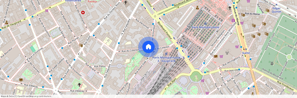 Building Rue du Cotentin - evengestion - 1045045 - PAR, Rue du Cotentin, Paris