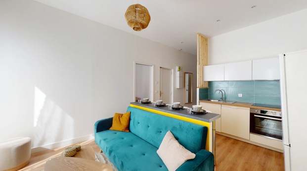 T4 à la Joliette - appartement meublée ideal pour famille et jeune salarié - Photo 1
