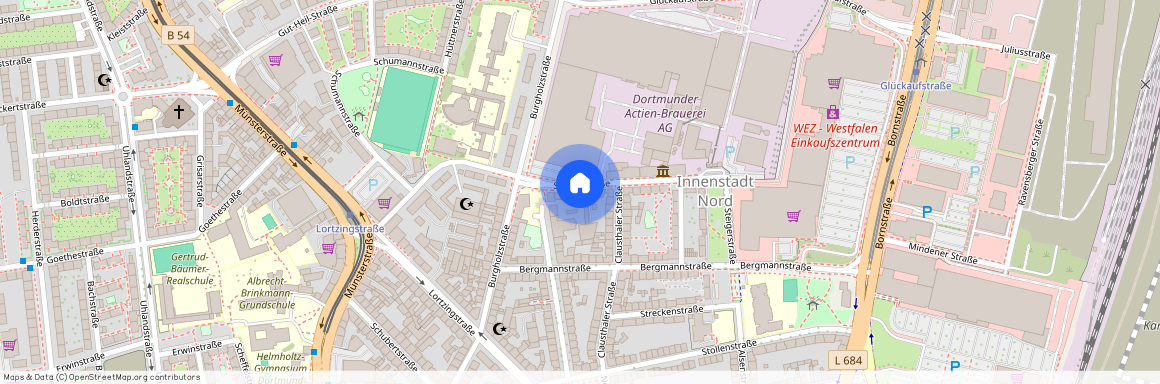 Steigerstraße, 15, 44145 Dortmund