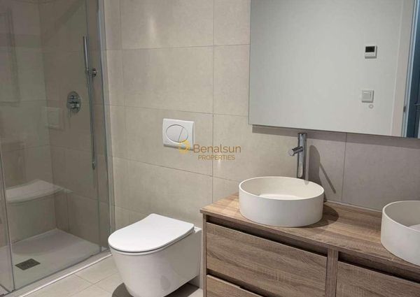 LONG TERM-BEAUTIFUL APARTMENT FOR RENT IN LUXURY URBANIZATION, FUENGIROLA.