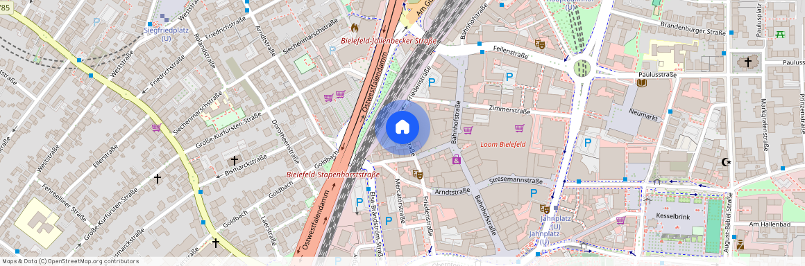 Friedenstraße 19, 33602 Bielefeld - Bielefeld (Innenstadt)