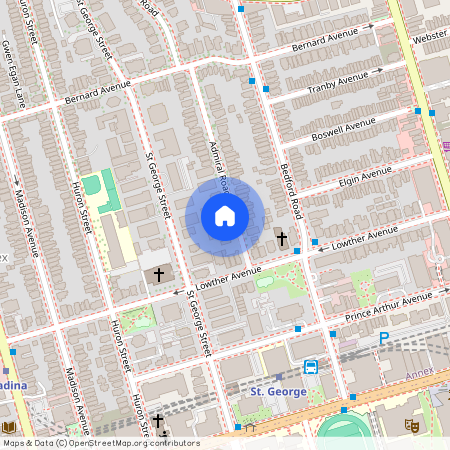 12 A Admiral Road, Toronto