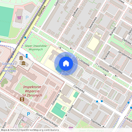 ul. Świerkowa, Leśne, Bydgoszcz, kujawsko-pomorskie
