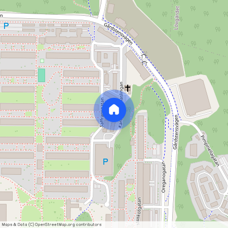 Gårdstensberget, Göteborg, Västra Götaland, Saffransgatan 30 .