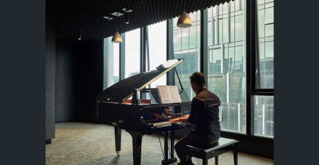 Room in all-male two bed multishare apartment located in a state-of-the-art Student Accommodation located in the CBD - Photo 2