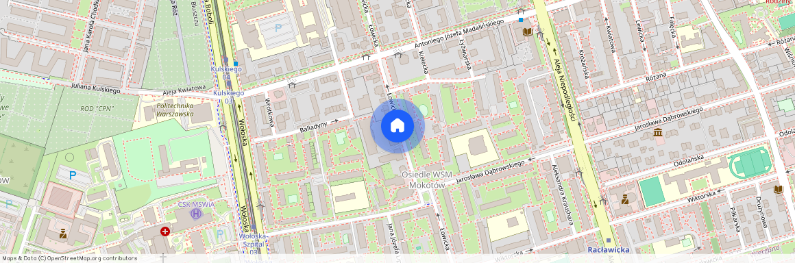 Warszawa, Mokotów, Łowicka