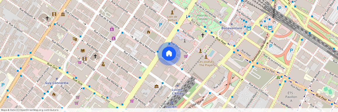 1051 Rue de la Montagne, Montréal (Ville-Marie), QC H3G