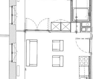 2.5 Zimmer, 30 m², 3. Stock - Foto 5