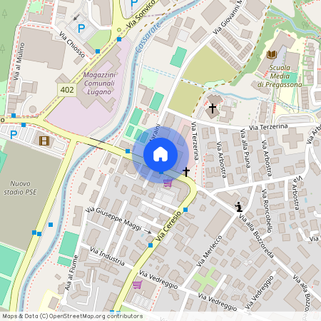 6963, Pregassona, Via Alla Bozzoreda, 44