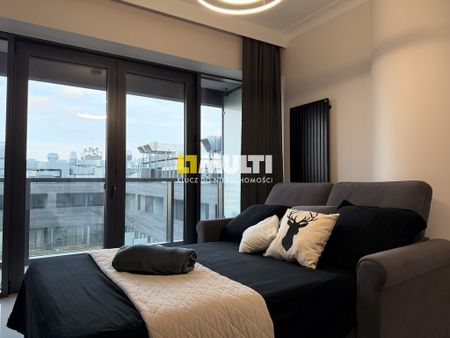 Stylowa kawalerka z balkonem w Hanza Tower! - Zdjęcie 4