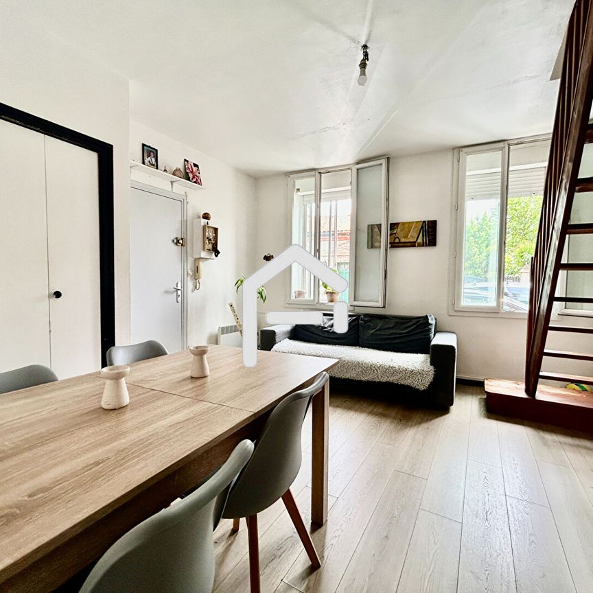 A louer : T3 en duplex de 48m² à Toulouse - Photo 1