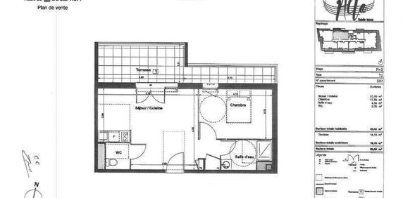 Location appartement 2 pièces 43.4 m² à Montpellier (34000) - Photo 2