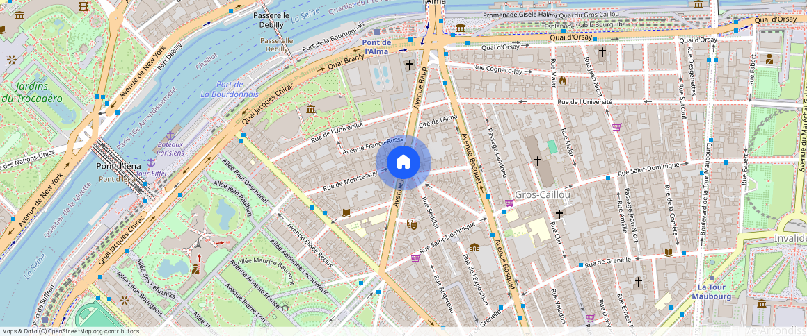 Avenue Rapp, 75007, Paris